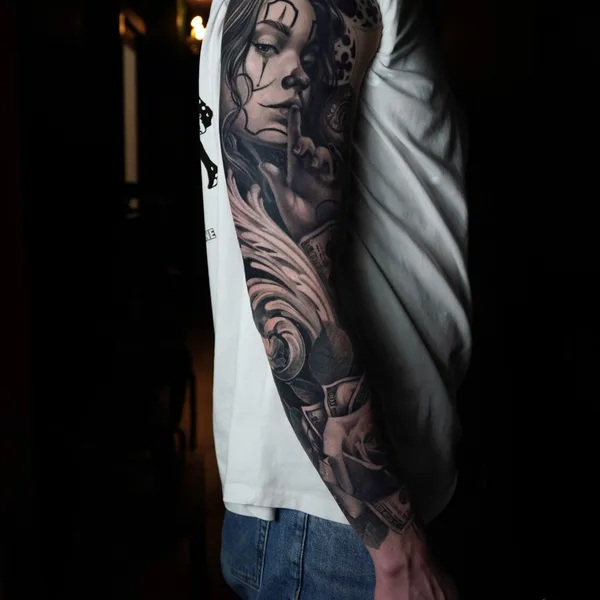 Realism tattoo by Анастасия Юсупова CAT_KABUKI in Saint Petersburg