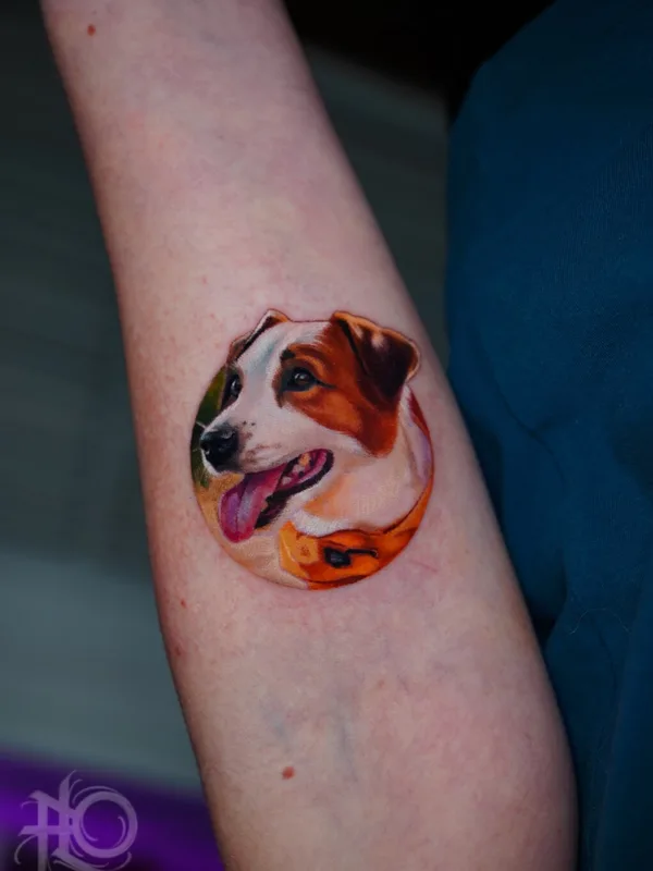 female color microrealism tattoo auf forearm #102710 | Tätowierer Анастасия Юсупова CAT_KABUKI
