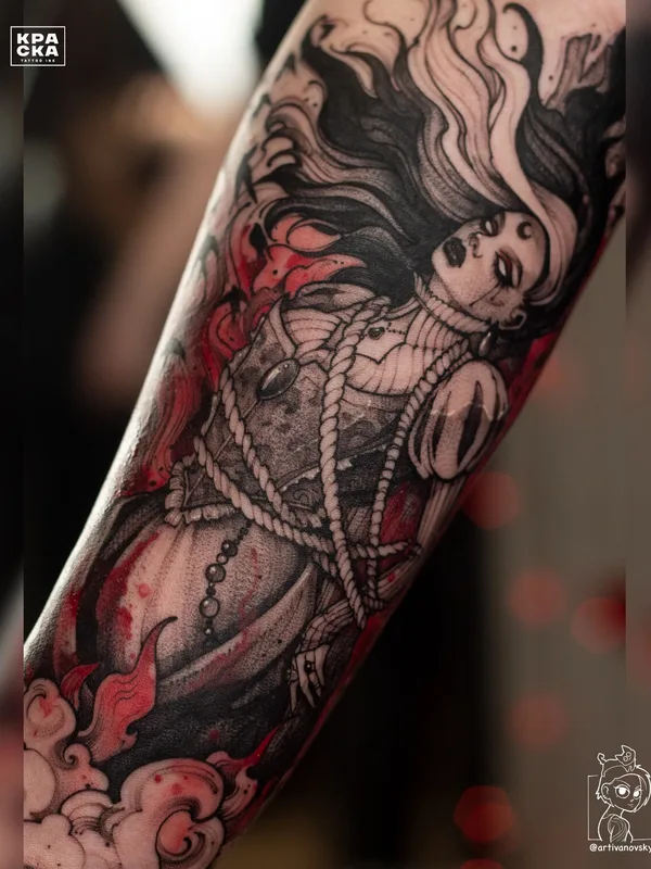 Tatuaggio #105137 | Tatuatore Софья Ивановская