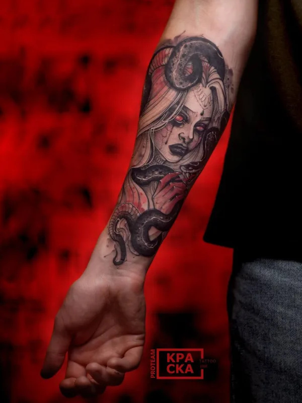 Tatuaggio #105138 | Tatuatore Софья Ивановская