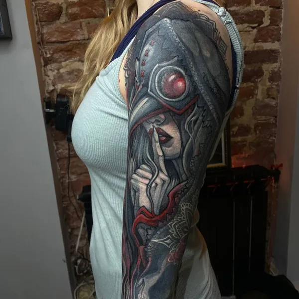 Watercolor tattoo by Софья Ивановская in Saint Petersburg