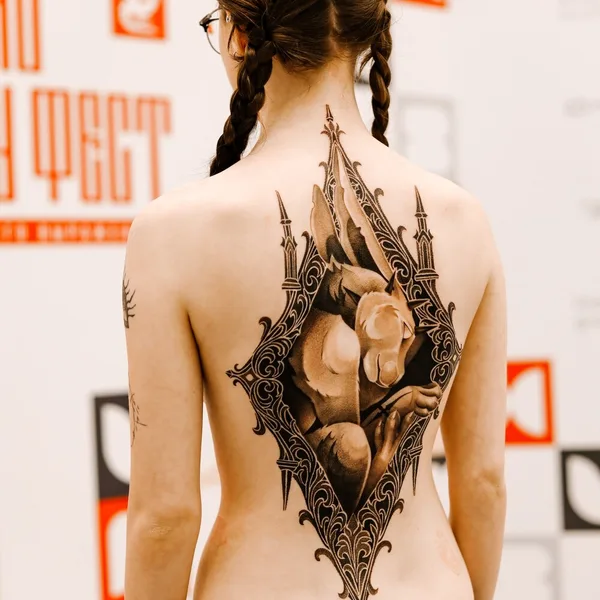 Dotwork tattoo by Александр Снегин in Тамбов
