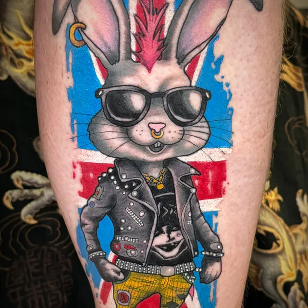 Neo Traditional tattoo by Cristopher Mendez in Valencia
