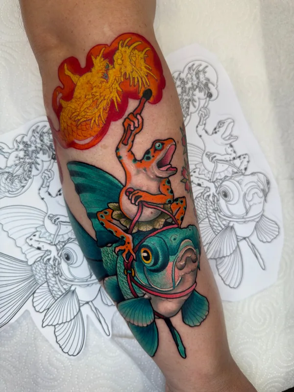 纹身 #102674 | 纹身师 Cristopher Mendez