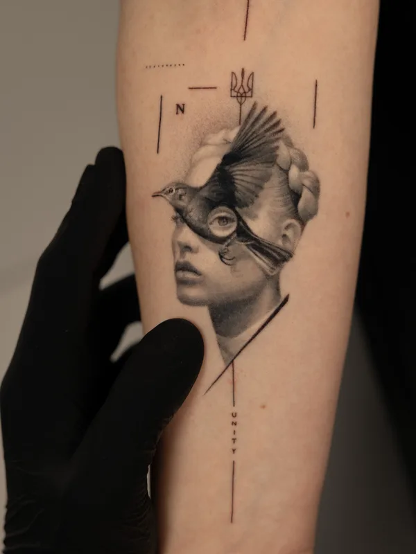 blackandgrey realism Tatuagem em forearm #104485 | Tatuador Vytautas Vy