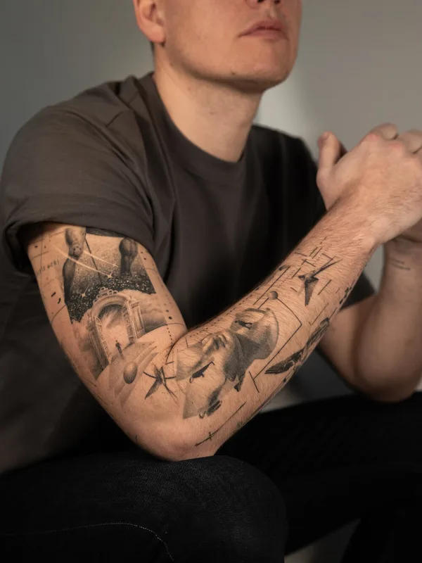 blackandgrey realism Tatuagem #104488 | Tatuador Vytautas Vy