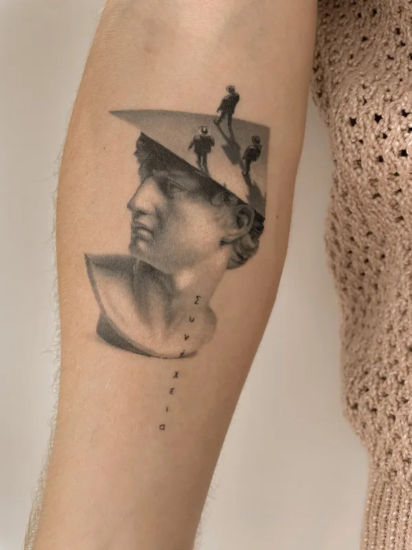 blackandgrey realism Tatuagem #104527 | Tatuador Vytautas Vy