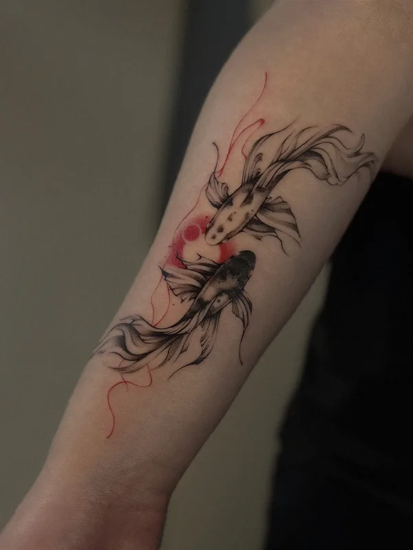 color illustrative Tatuaggio su forearm #96122 | Tatuatore Liza