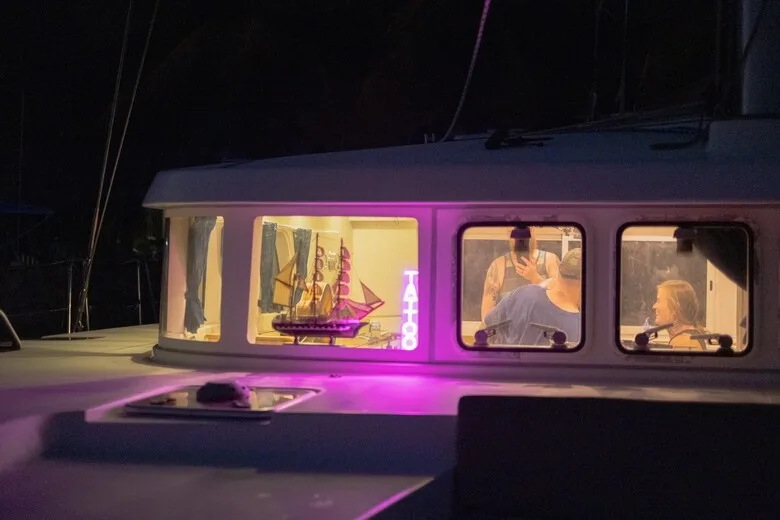 Tattooing on the Wave: How Elizabeth Collinson Turned a Catamaran into a Dream Studio - image 10