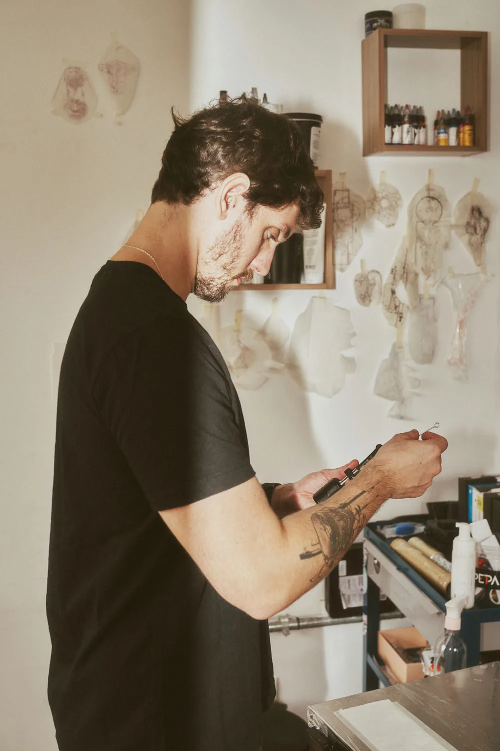 Tattoo artist Iuri Waitzberg