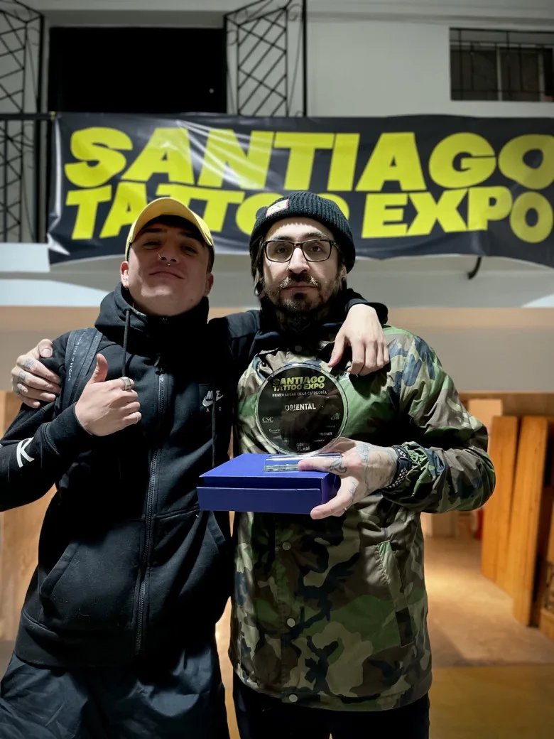Tattoo artist Jaco Abarca