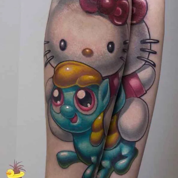 Neo Traditional tattoo by Дави Татумастерян in Краснодар