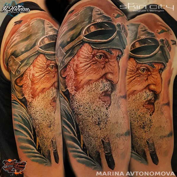 Realism tattoo by Марина Автономова in Владимир