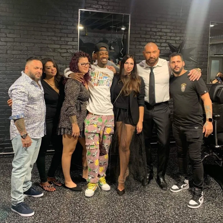 Tattoo artist Julia Penza with the team DC Society Ink