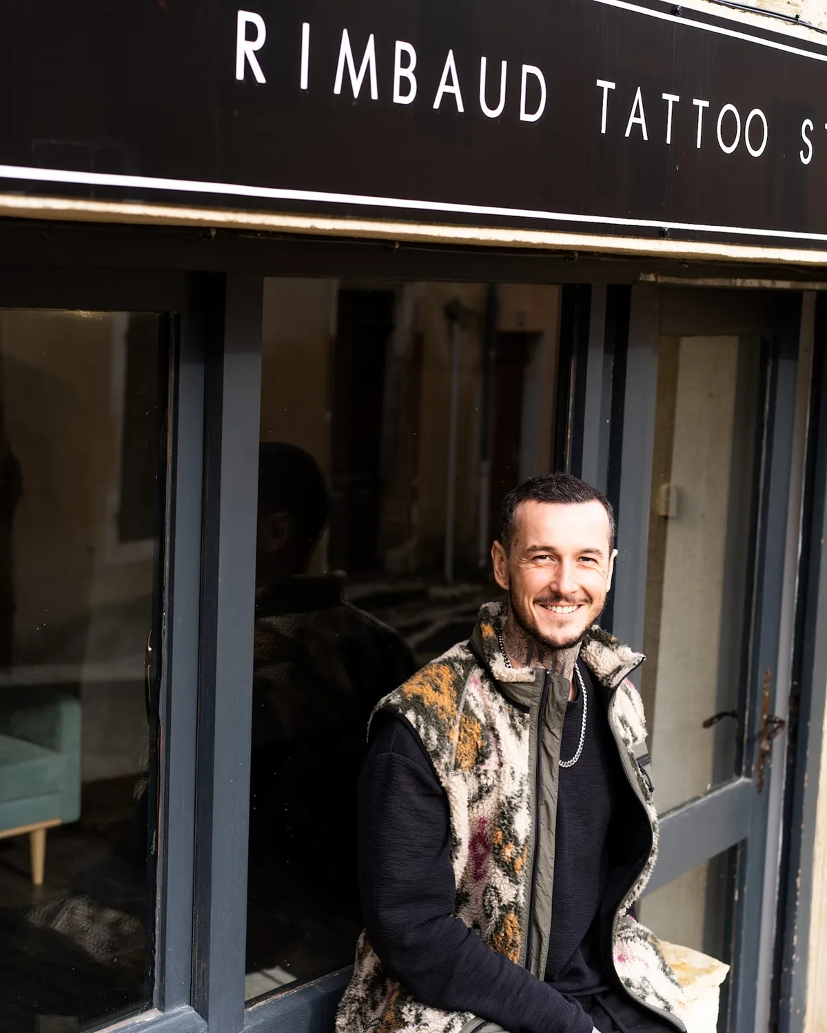 Tattoo artist Julien Rimbaud