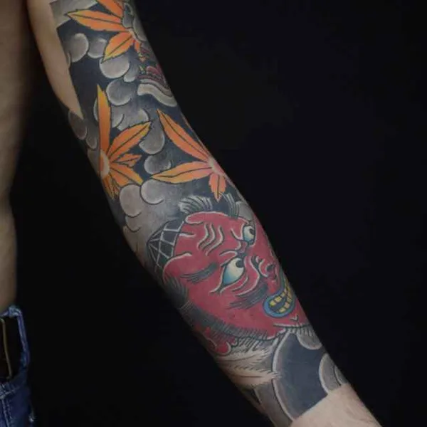 Japanese tattoo by Сергей Buslay Буслаев in Moscow