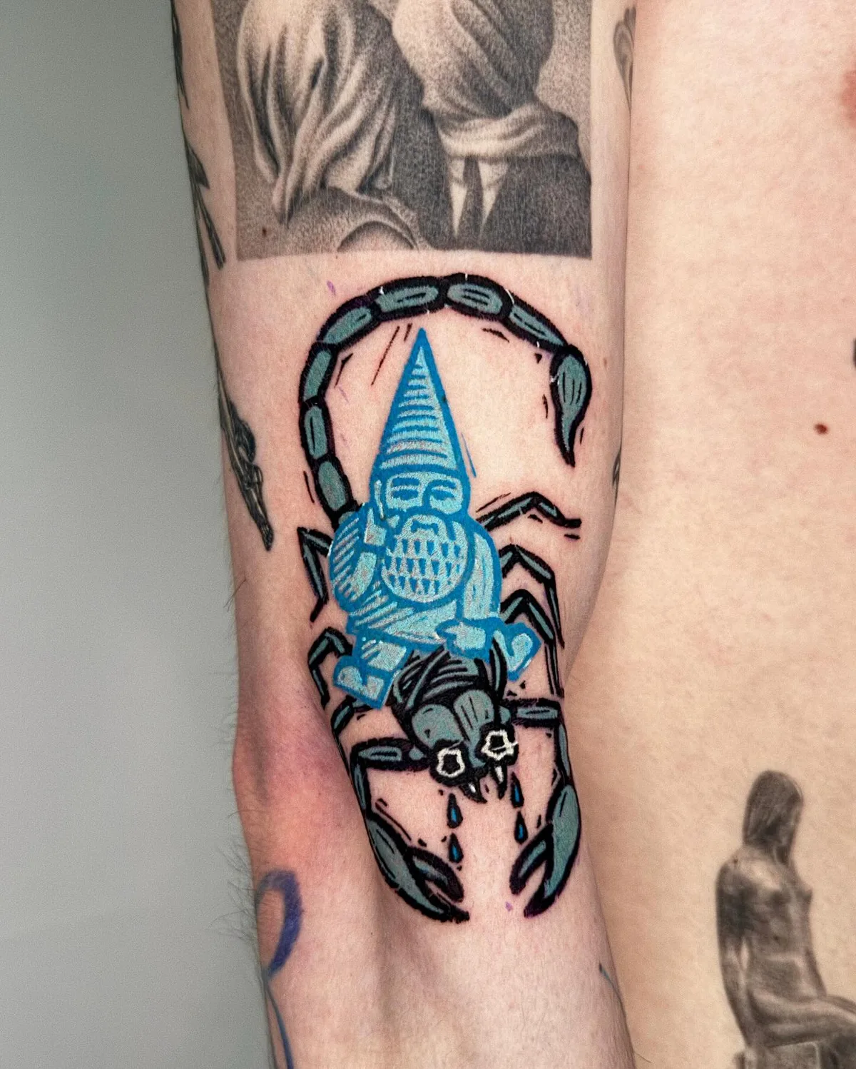 Koblin funny Gnome Tattoos