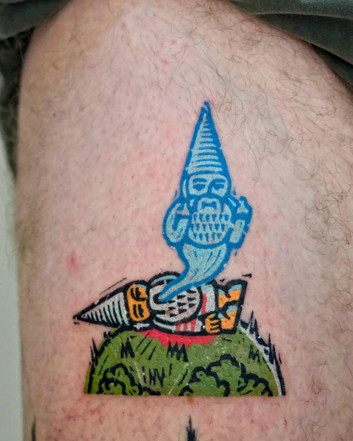 Funny Gnome Tattoos