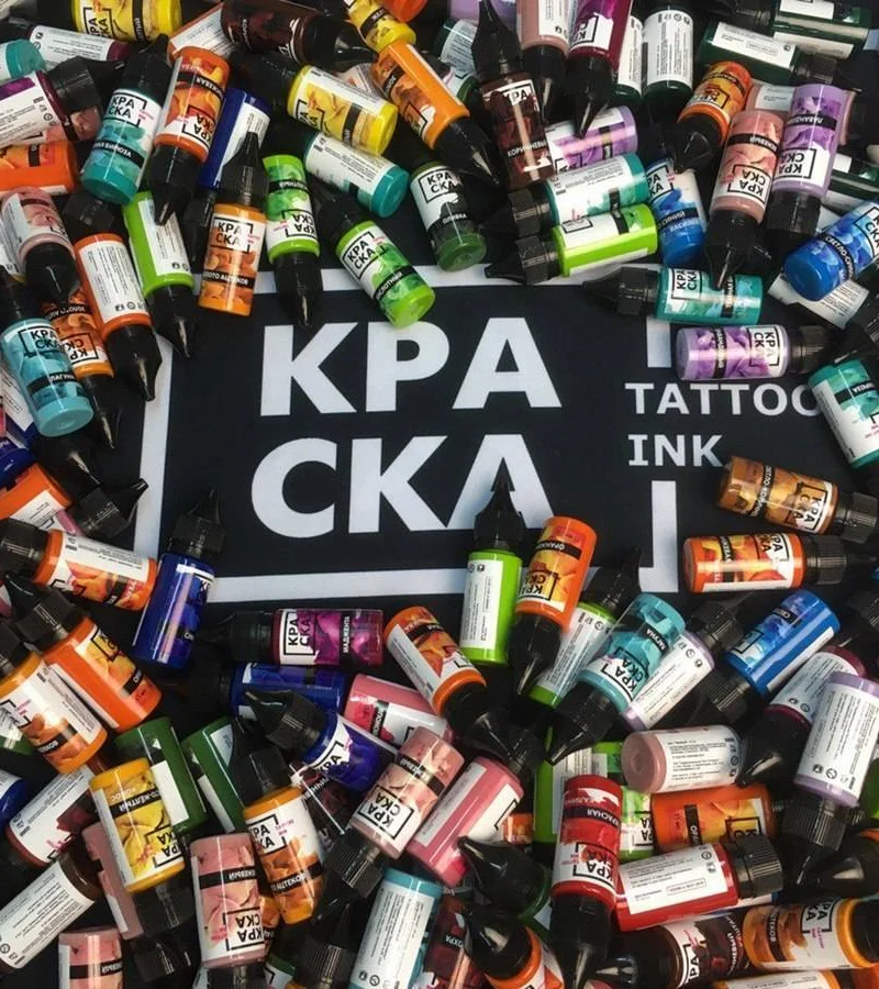 TINTA Tattoo Ink - Inchi professionali russi per tatuaggi