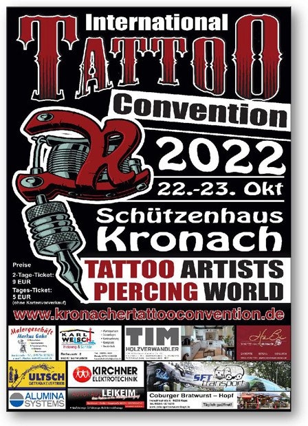 Kronacher Tattoo Convention 2022 Kronacher Tattoo Convention 2022