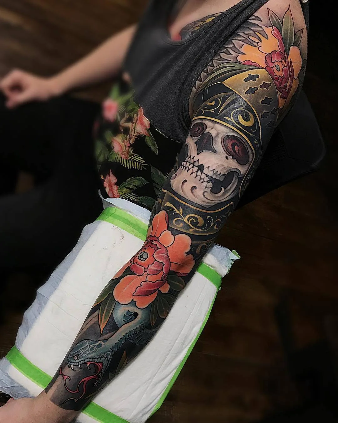 Tattoo artist Alexander Kukinov