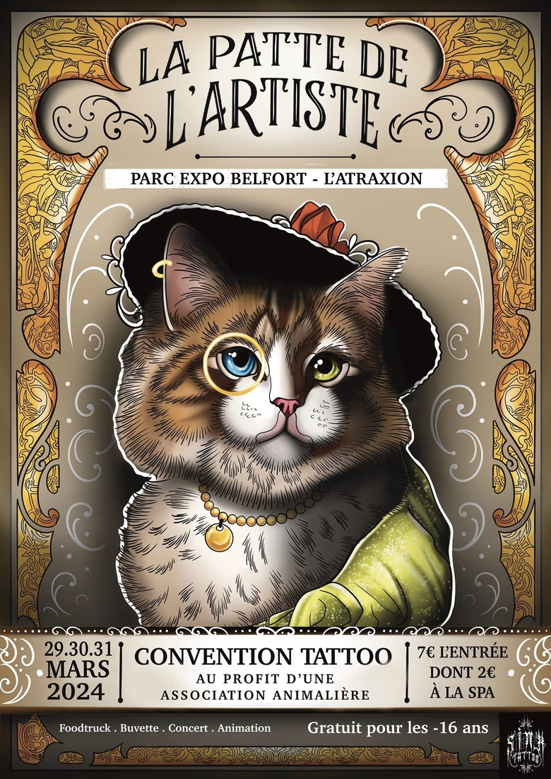 La Patte de L’Artiste Tattoo Convention 2024 La Patte de L’Artiste Tattoo Convention 2024