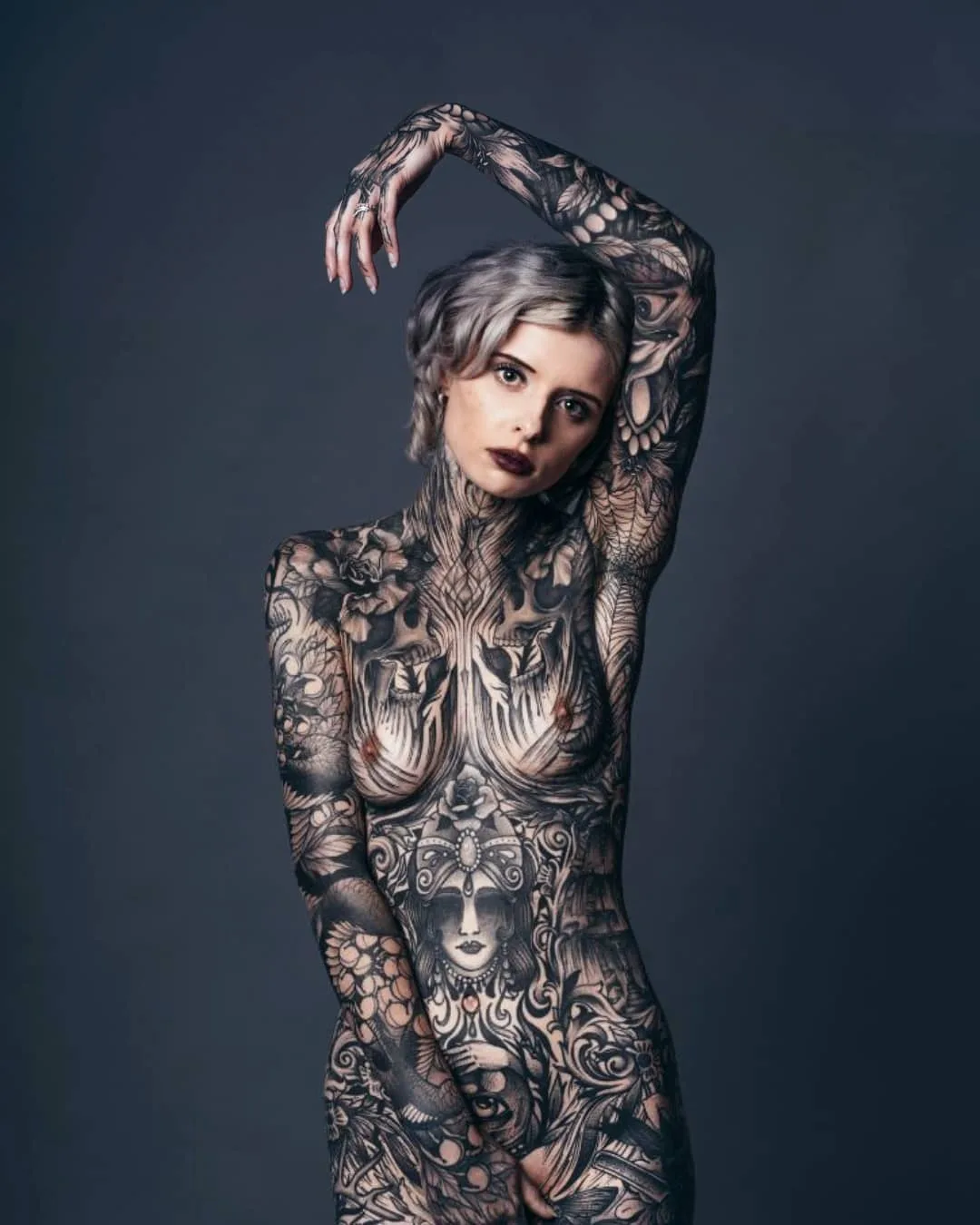 Фотопроект Laurent Ponce с татуированными моделями