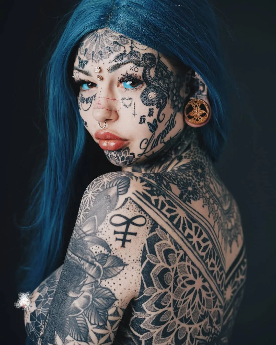 Фотопроект Laurent Ponce с татуированными моделями