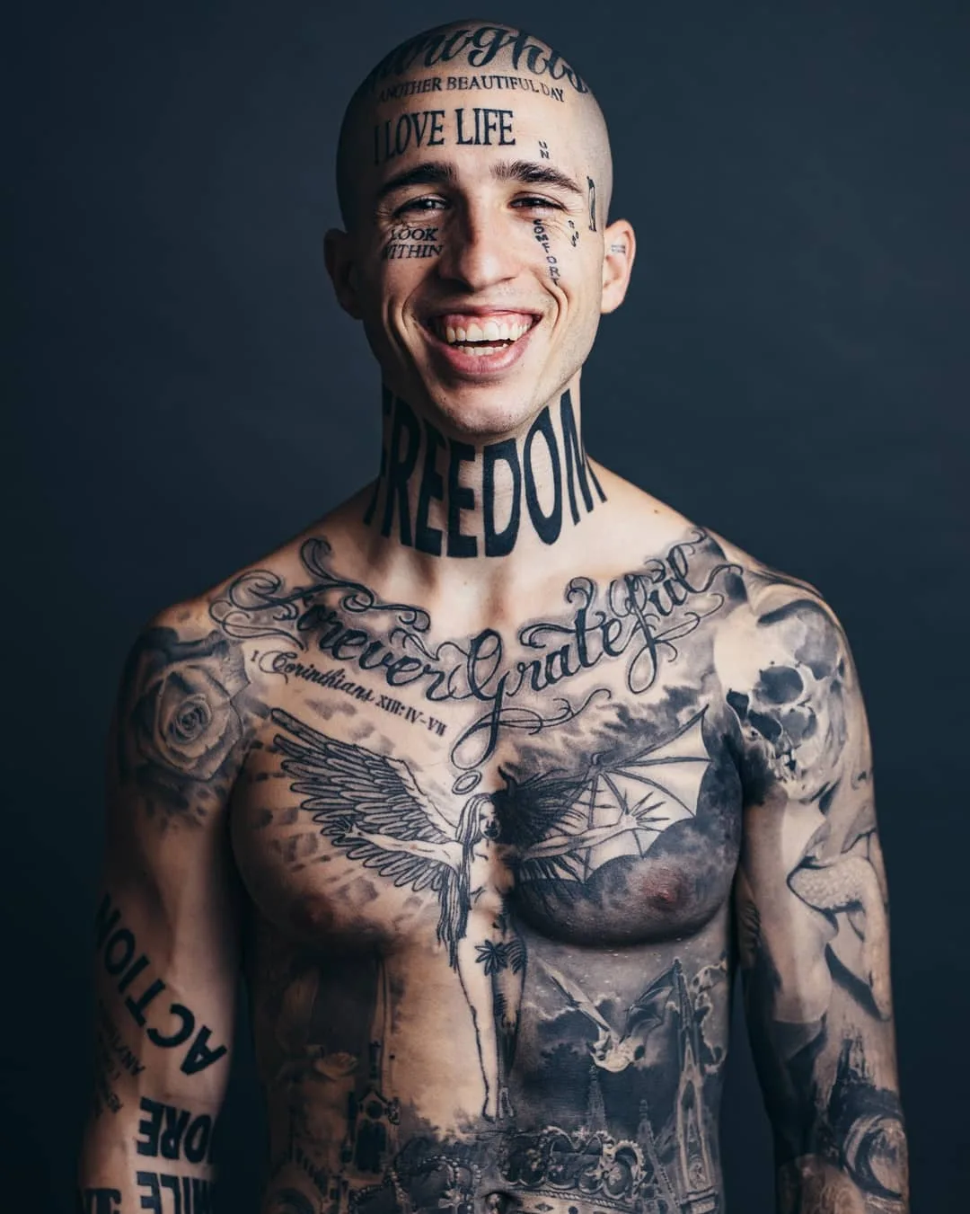 Фотопроект Laurent Ponce с татуированными моделями