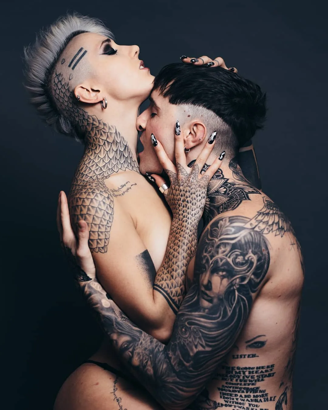 Фотопроект Laurent Ponce с татуированными моделями