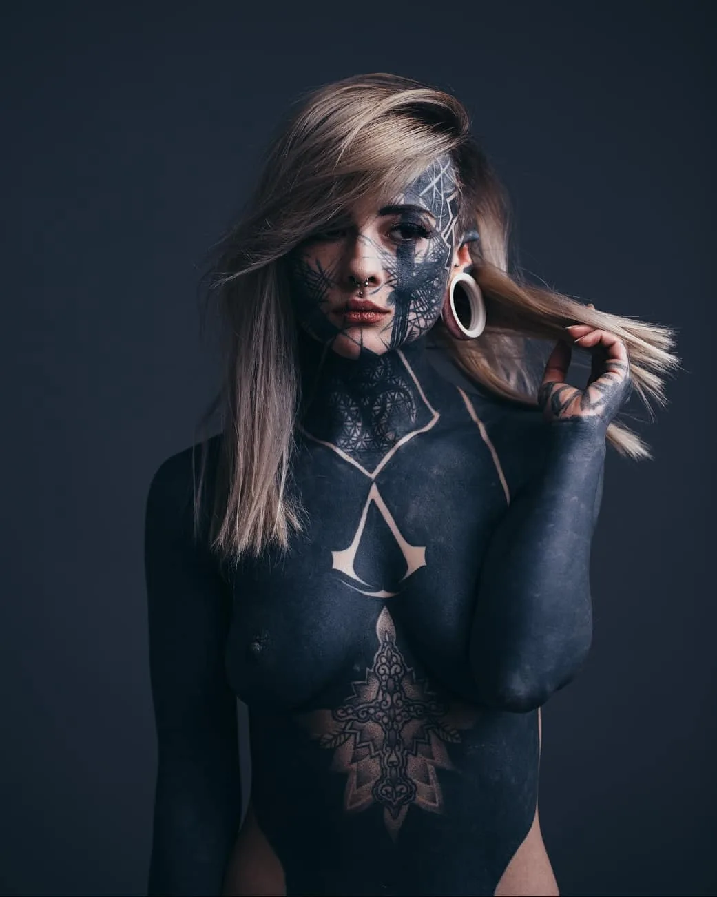 Фотопроект Laurent Ponce с татуированными моделями