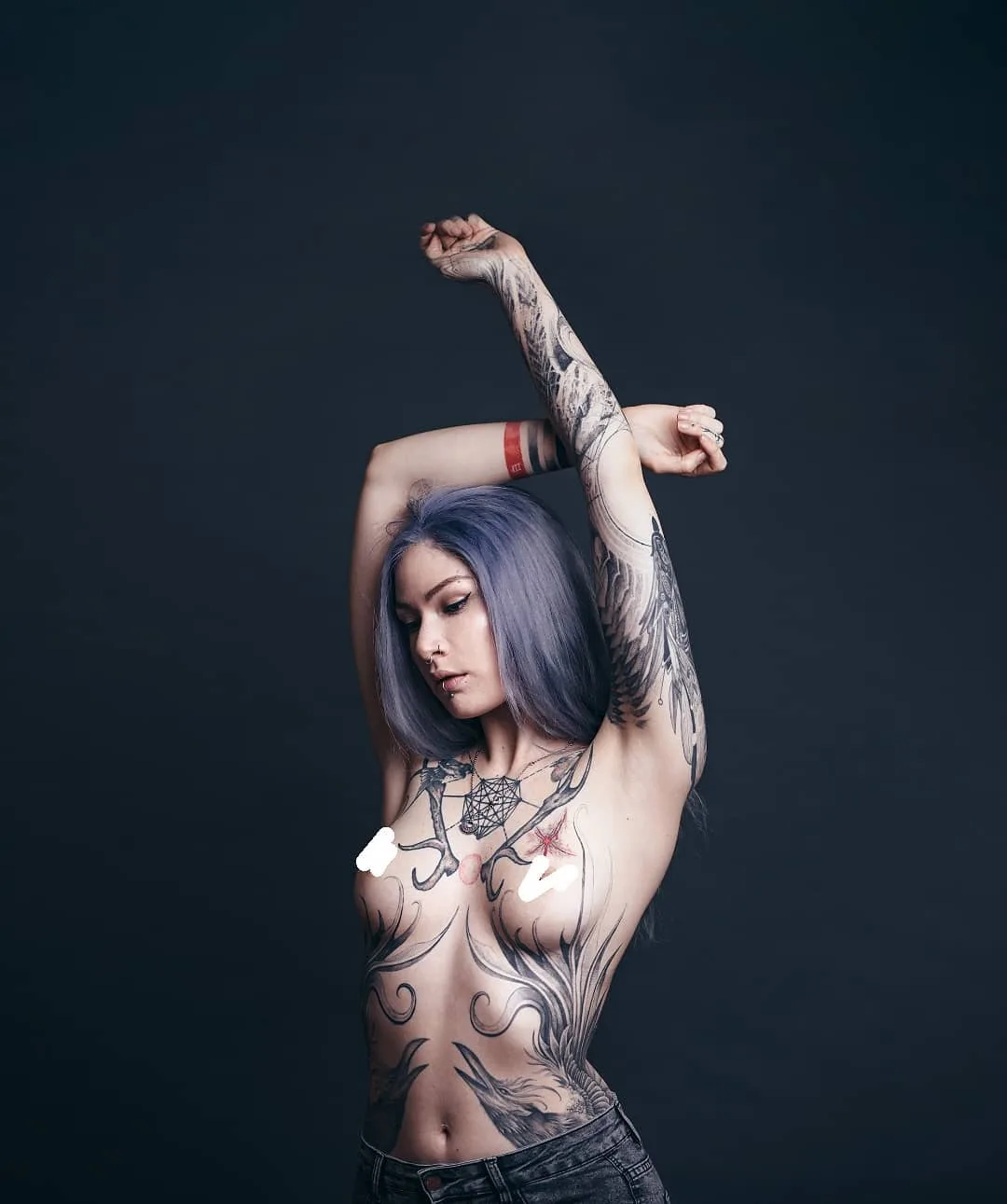 Фотопроект Laurent Ponce с татуированными моделями