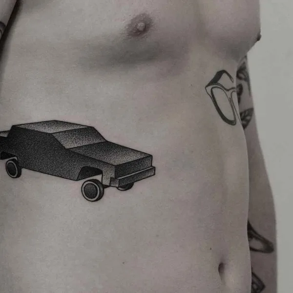 Дотворк tattoo by Илья Брезинский in Санкт-Петербург