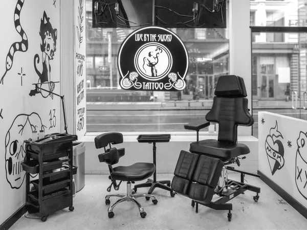 Live By The Sword Tattoo - Soho