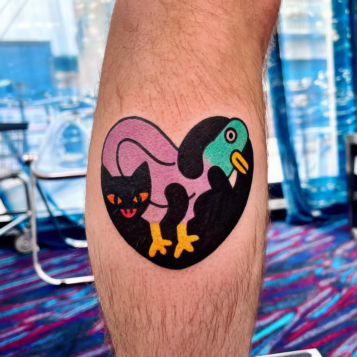 Tattoo artist Woo