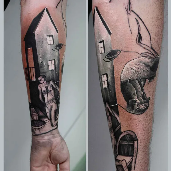 Реализм tattoo by Тимур Лысенко in Wrocław