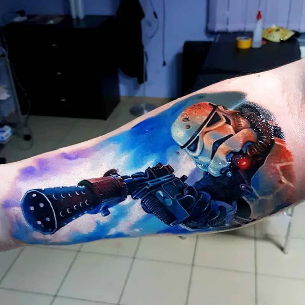 Realism tattoo by Василий Суворов in Екатеринбург