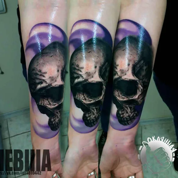 Graphic tattoo by Константин Андреевич Черников in Подольск