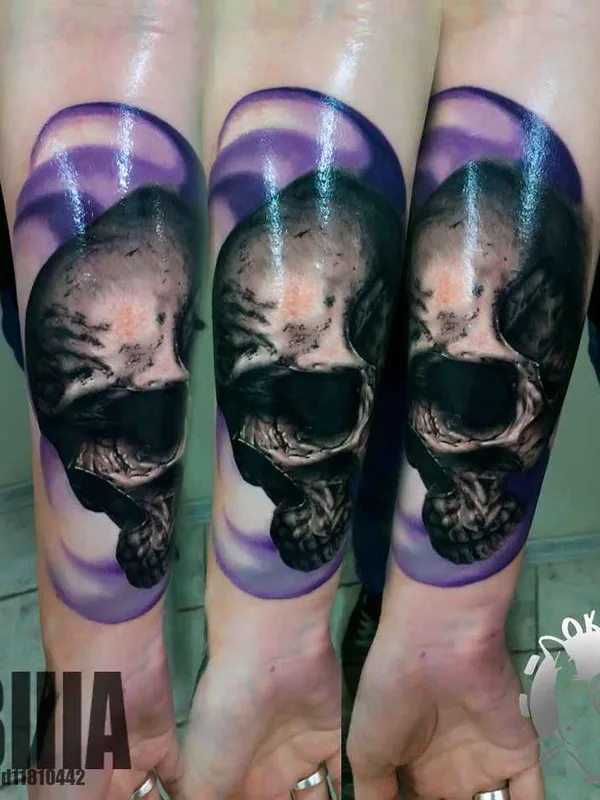 black and grey realism татуировка на forearm #11310 | Тату мастер Константин Андреевич Черников
