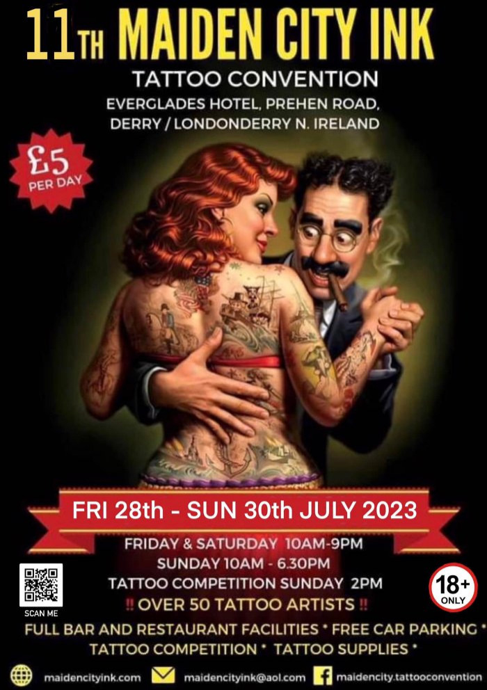 11th Maiden City Tattoo Convention 11th Maiden City Tattoo Convention