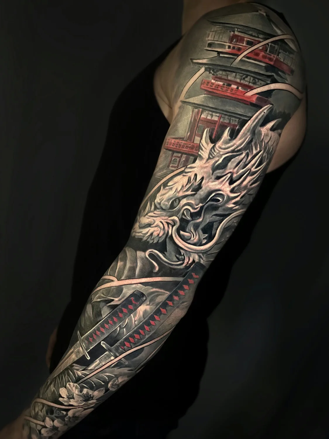 Tattoo artist Maria Tzimisk