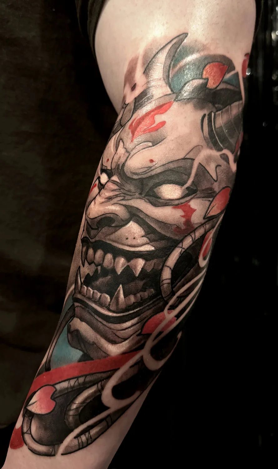 Tattoo artist Maria Tzimisk