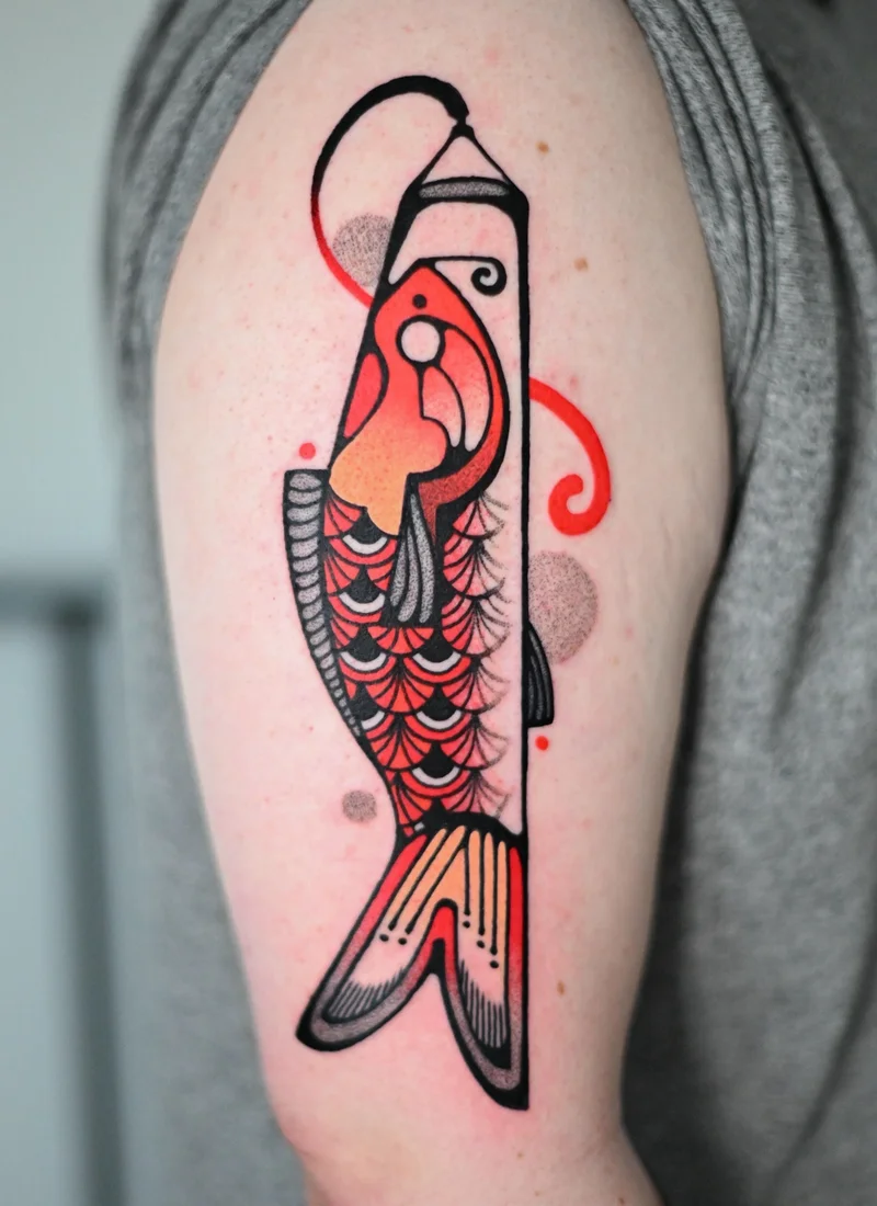 La Fusion de l'Art et du Design dans les Tatouages de Max Murphy