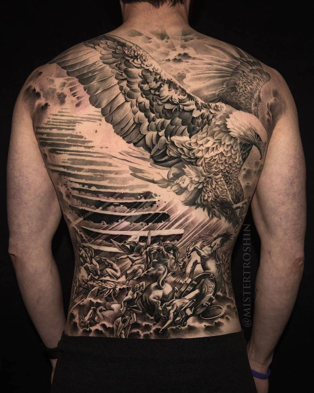 Tattoo artist Dmitry Troshin