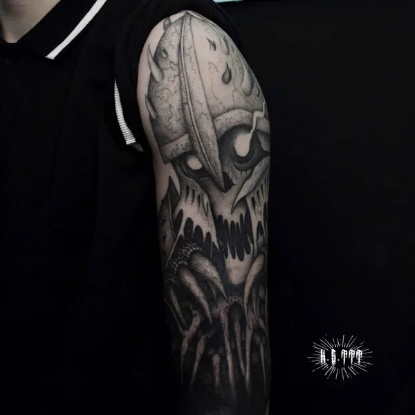 Author's Style tattoo by Клим Шахнин in Saint Petersburg