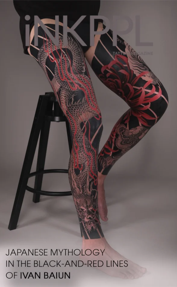 Japanese Mythology in the Black-and-Red Lines of Ivan Baiun