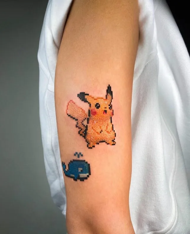 Tattoo artist mrpixel.tattooer