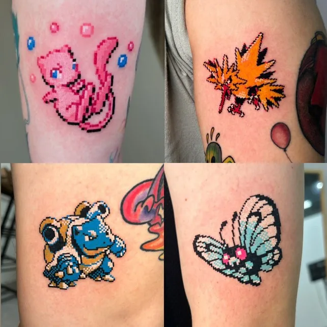 Tattoo artist mrpixel.tattooer