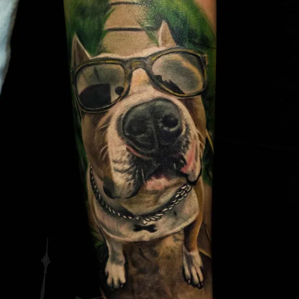Realism tattoo by Mihail & Polina in Пермь