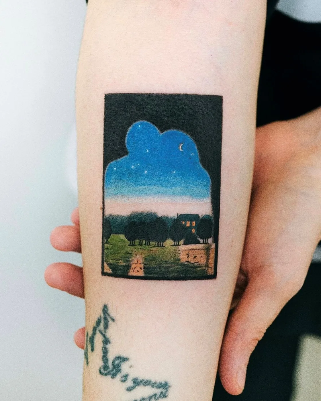 Tattoo artist Nando